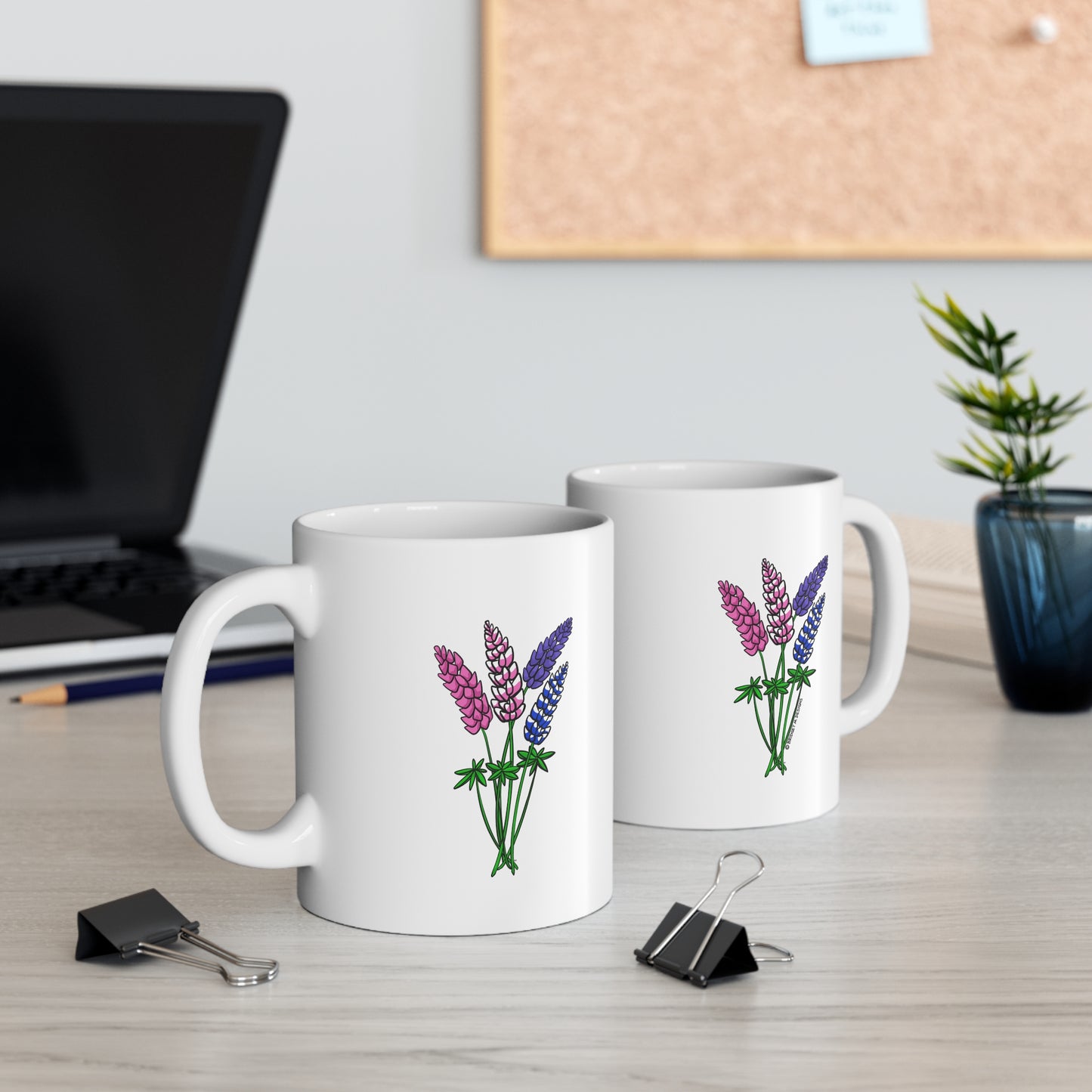 Maine Lupines Mug 11oz