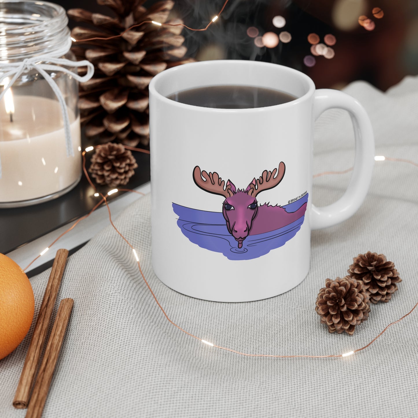 Maine Moose Mug 11oz