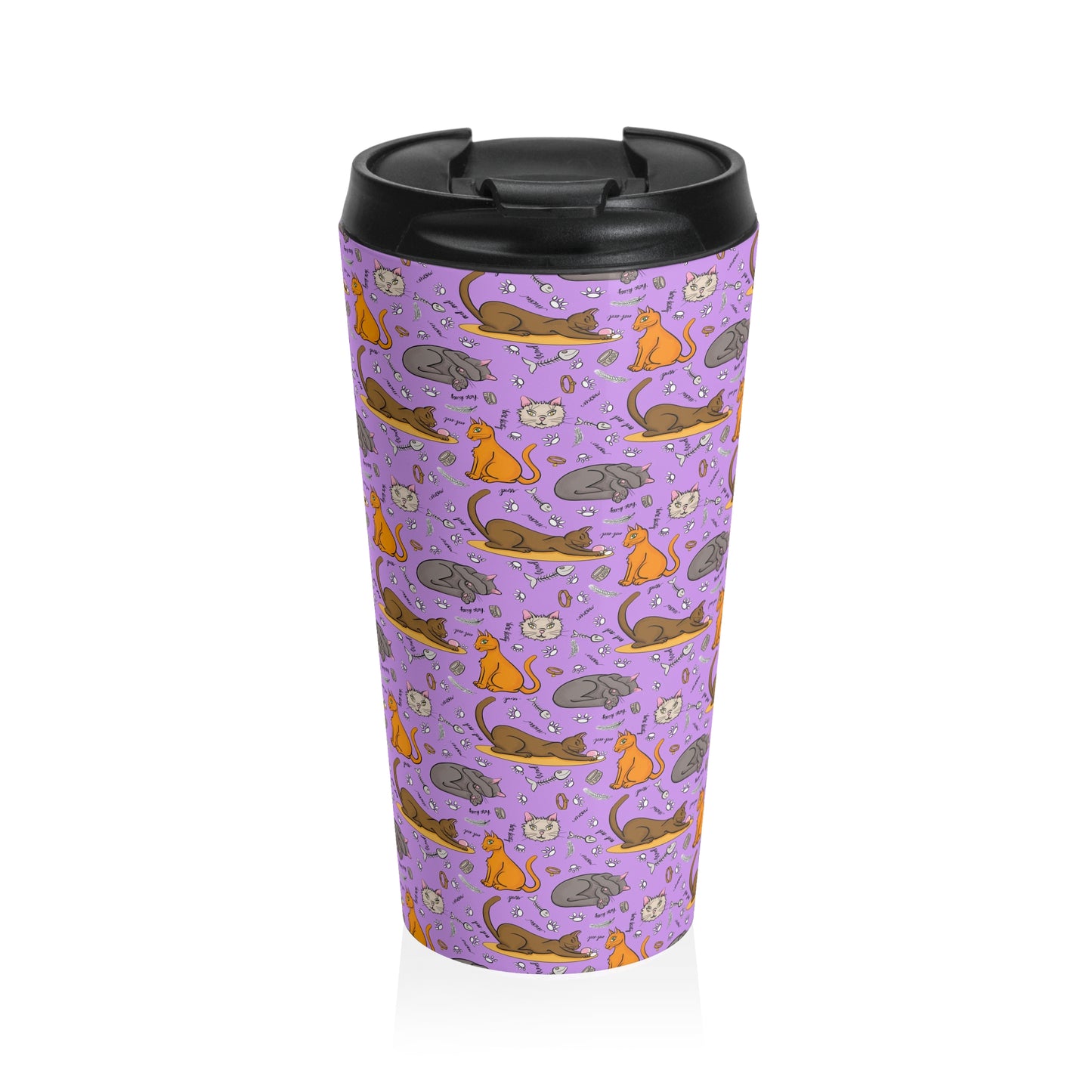 Cat Lovers’ Fur Baby - Stainless Steel Travel Mug