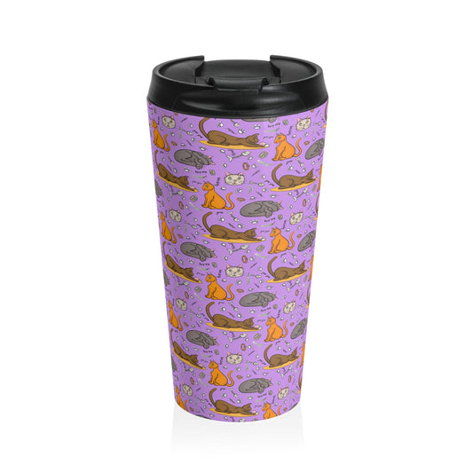 Cat Lovers’ Fur Baby - Stainless Steel Travel Mug