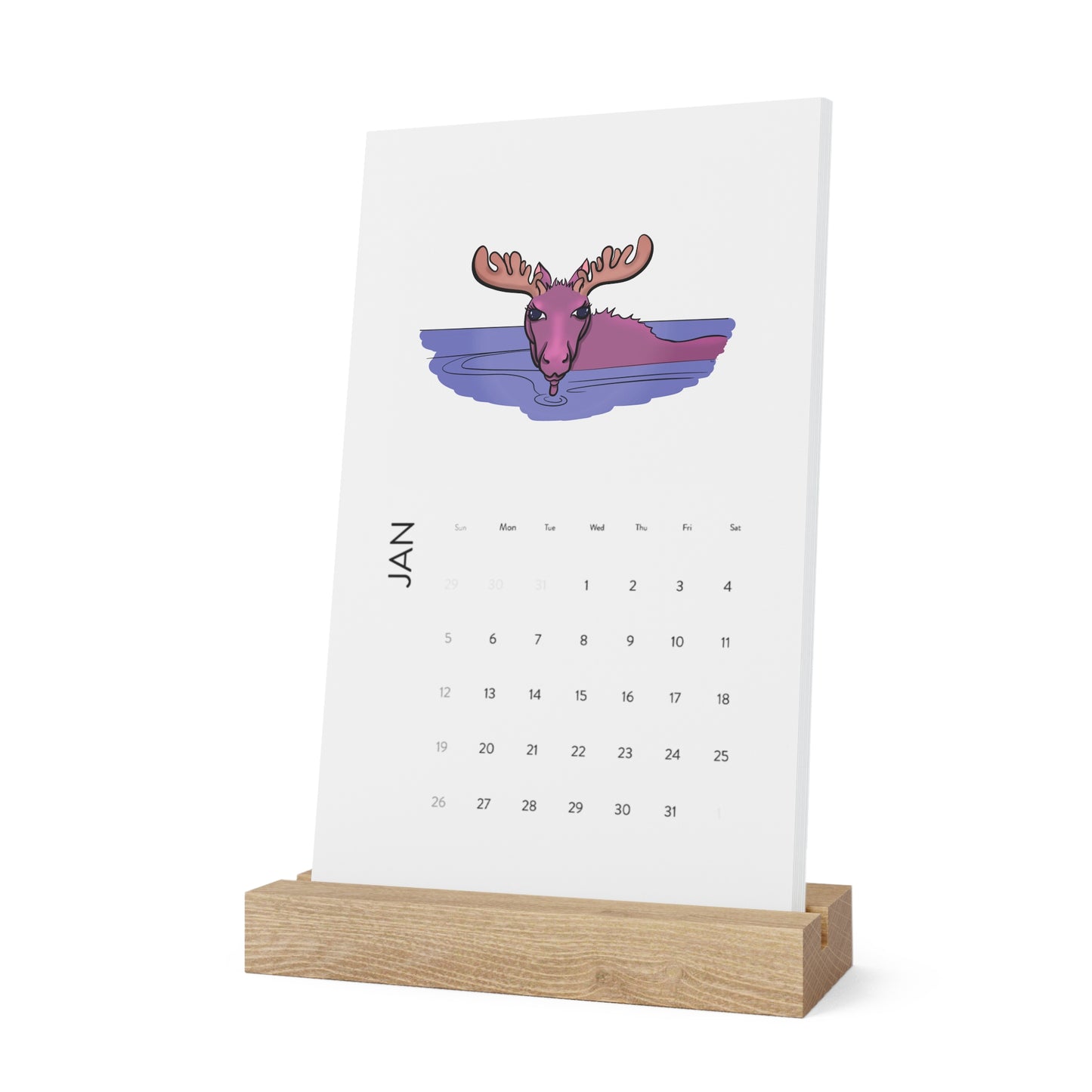 The Maine Thing Is - Vertical Desk Calendar (2025)