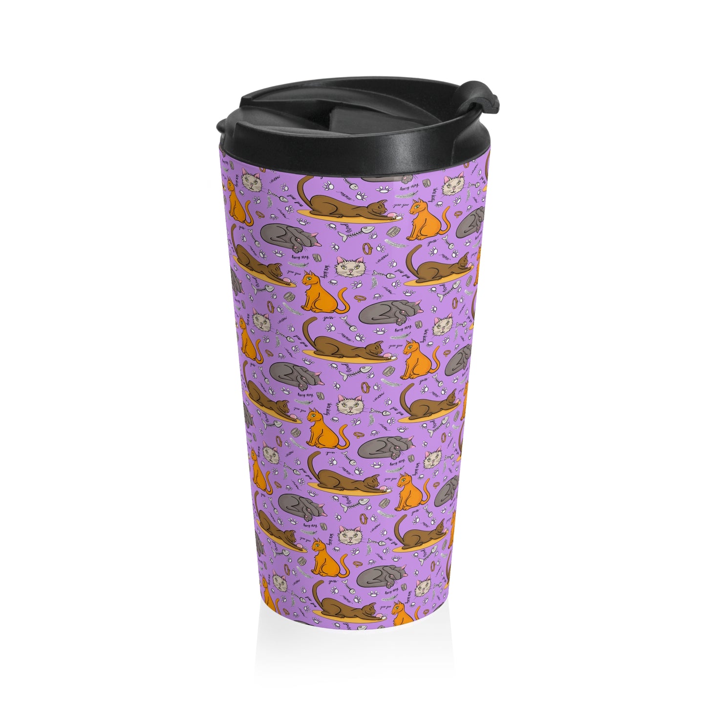 Cat Lovers’ Fur Baby - Stainless Steel Travel Mug