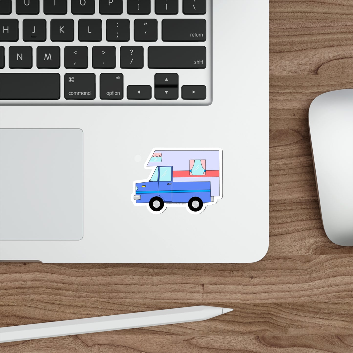 The Camper Collection - Camper Truck Die-Cut Stickers