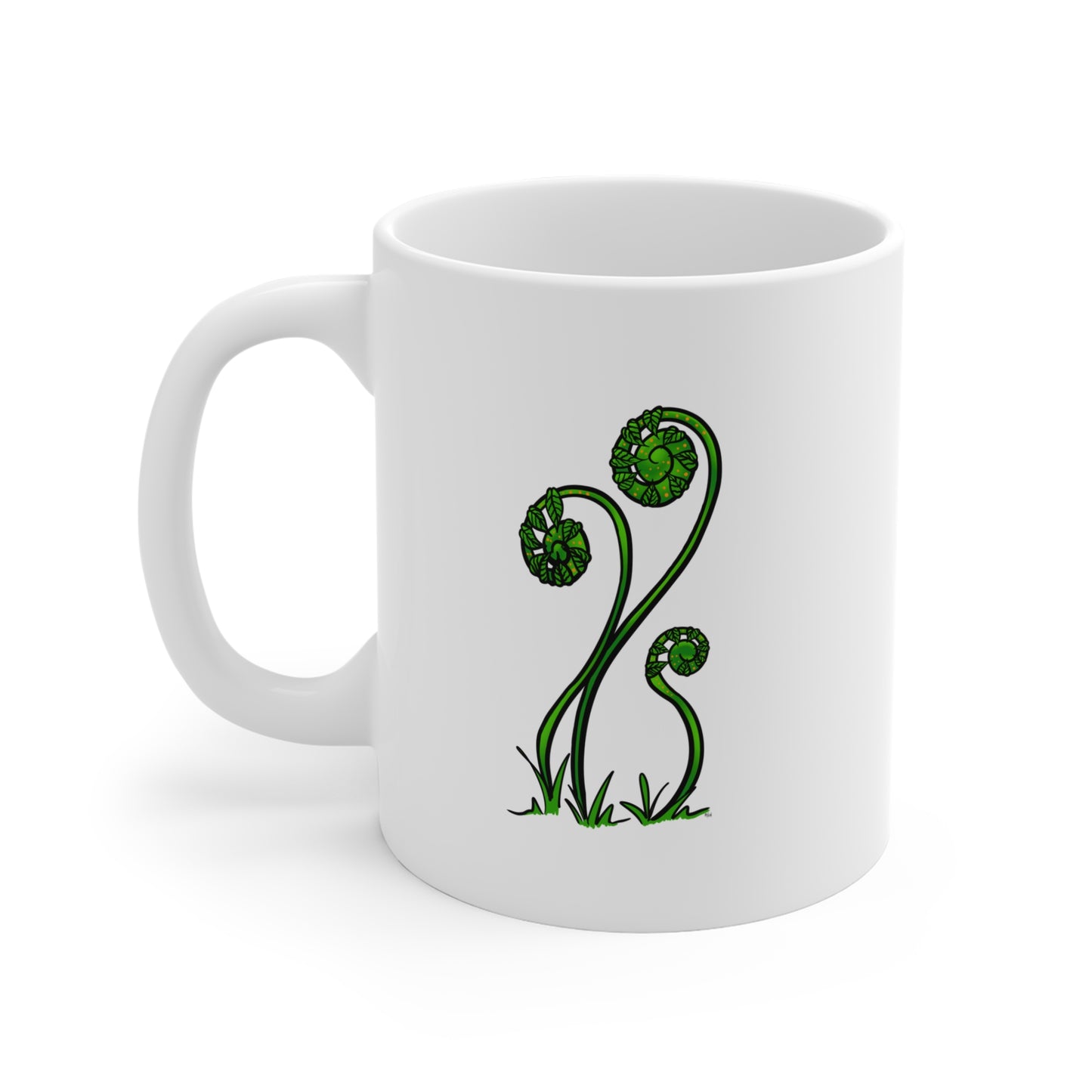 Maine Fiddleheads Mug 11oz