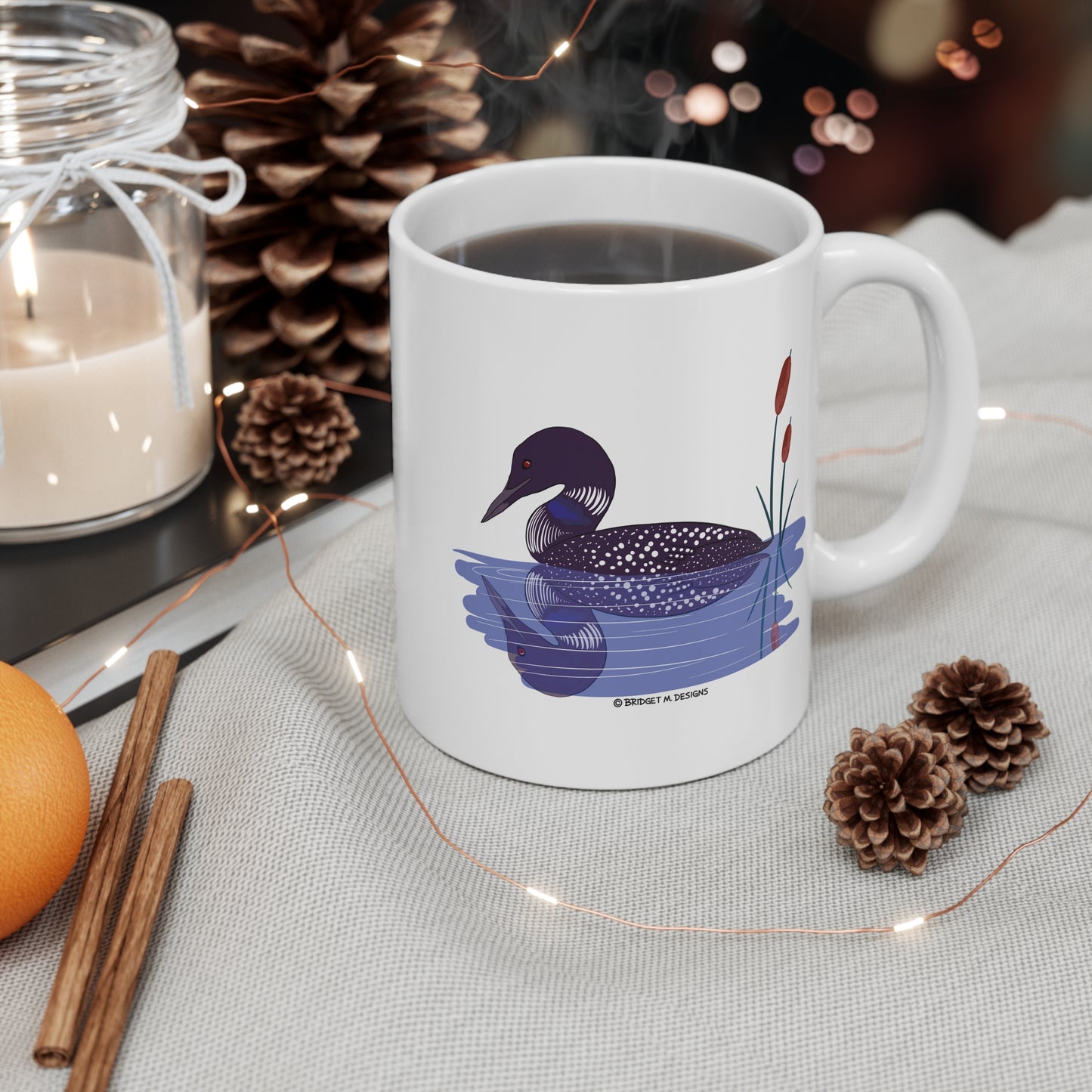 Maine Loon Mug 11oz