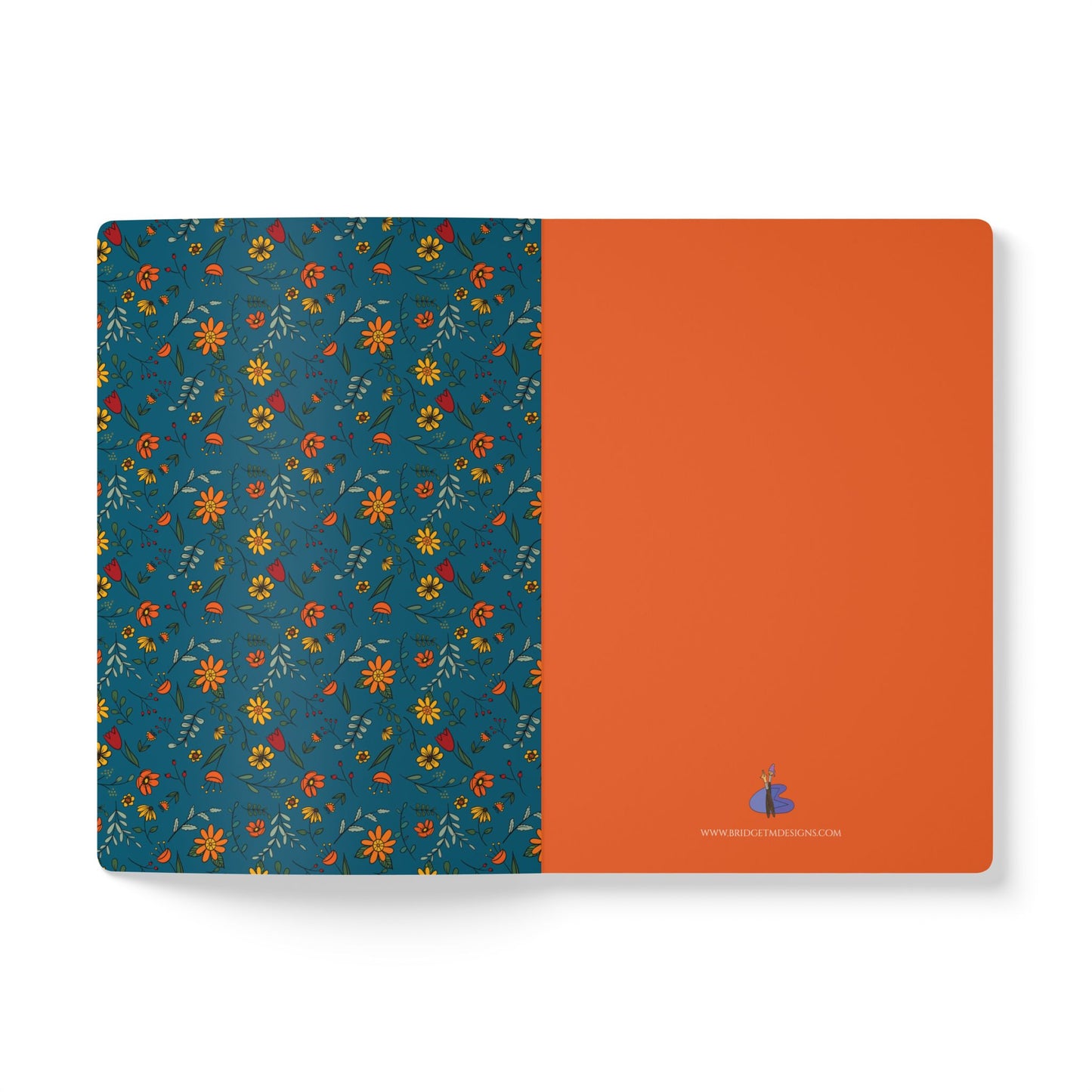 Autumn 200 Page Softcover Journal (with Inside Prints)