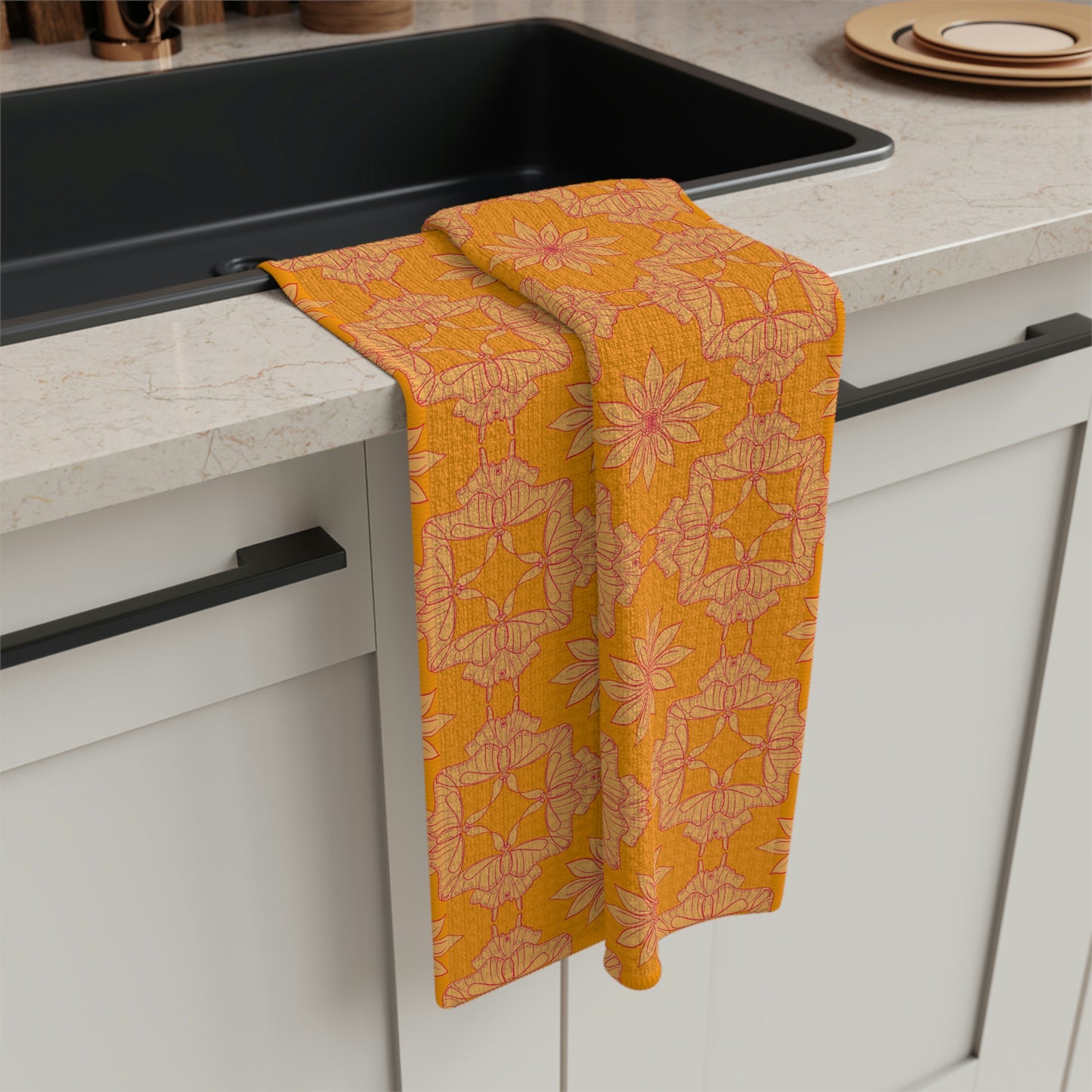 Transformation Peach - Soft Tea Towel