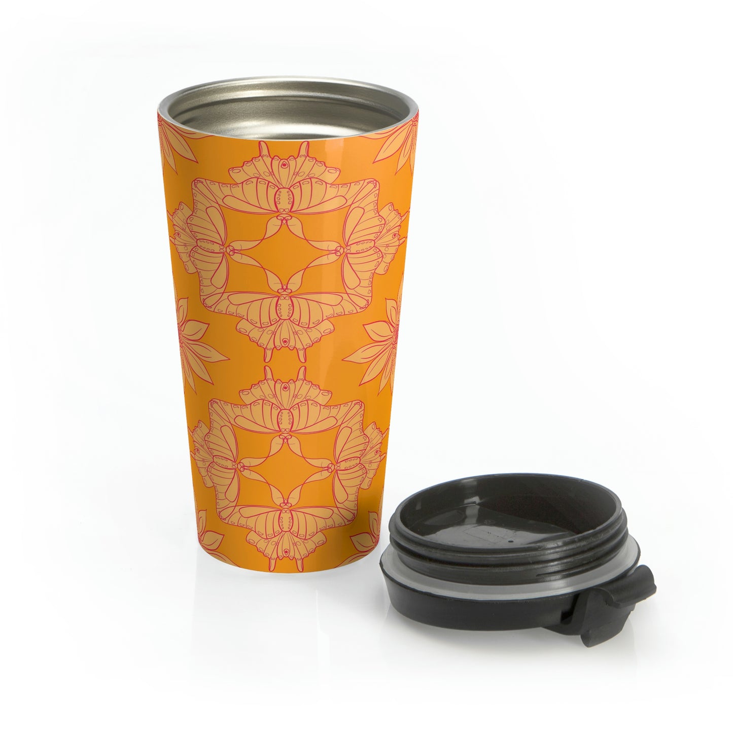 Transformation Peach - Stainless Steel Travel Mug