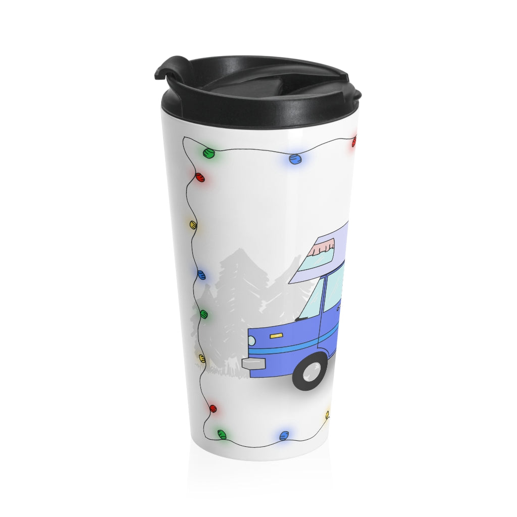 The Camper Collection - Camper Truck - Stainless Steel Travel Mug