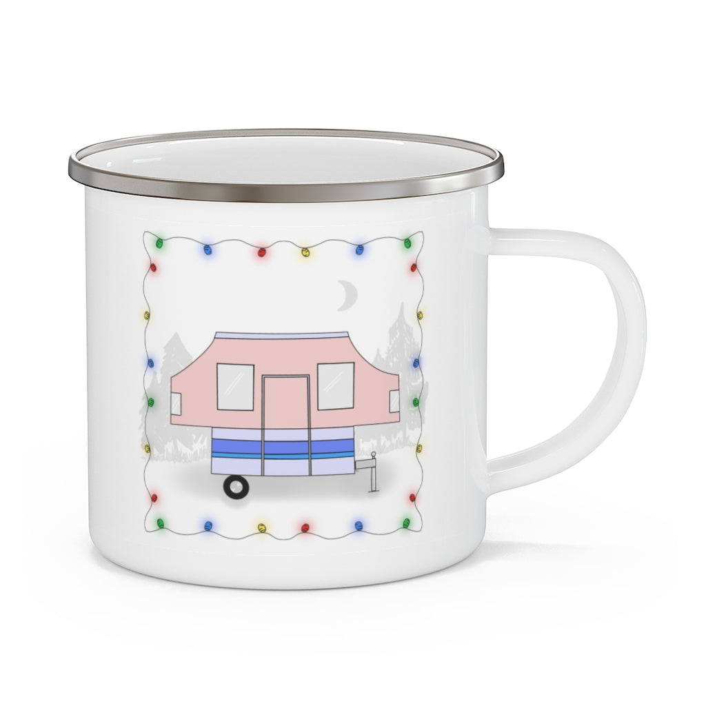 Enamel Camping Mug - Pop-Up