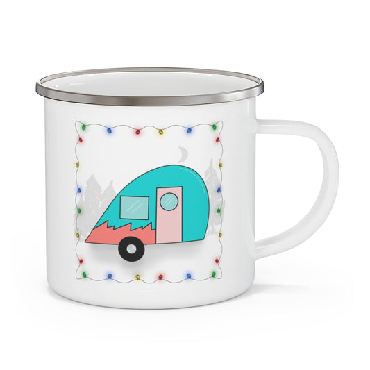 Enamel Camping Mug - Teardrop