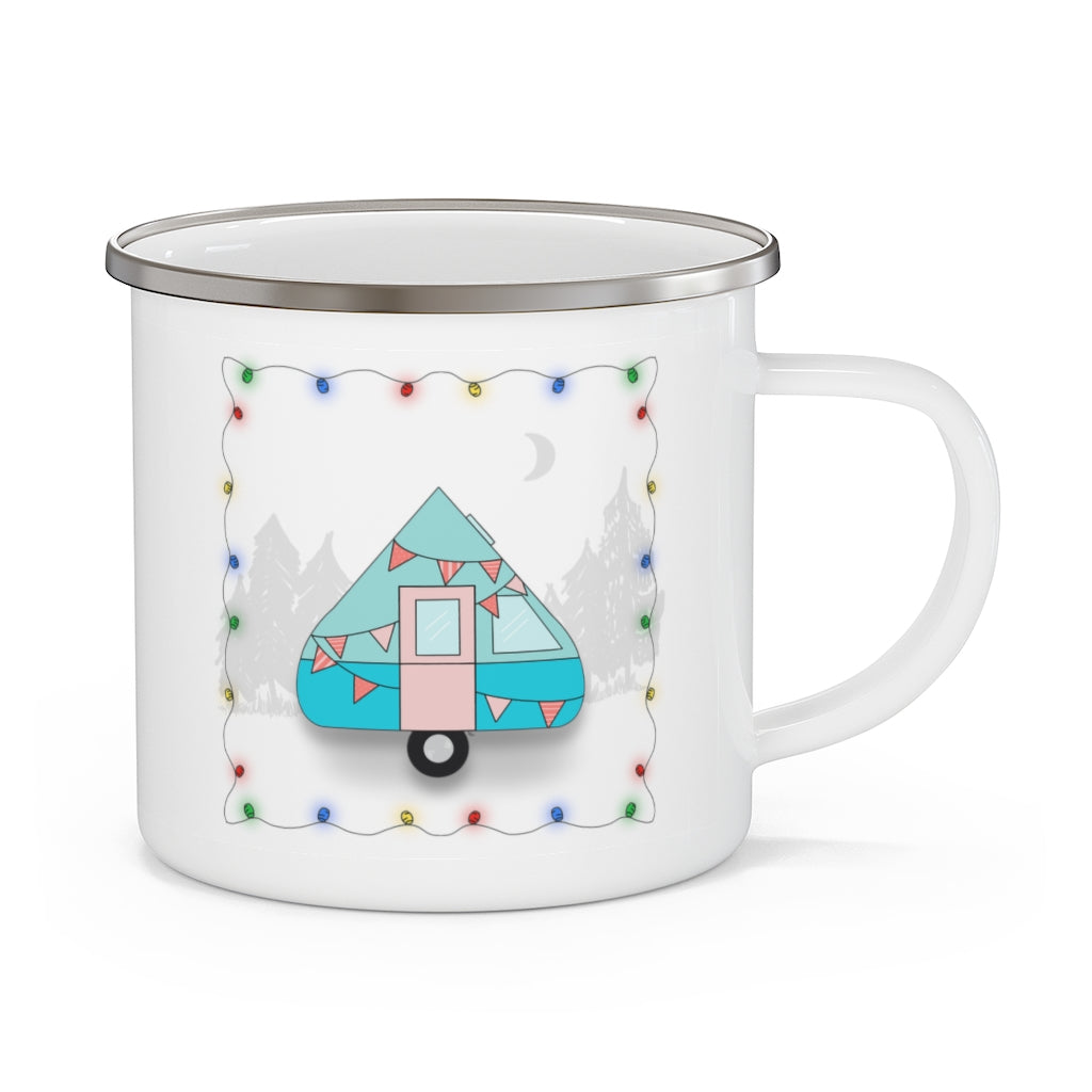 Enamel Camping Mug - A-Frame