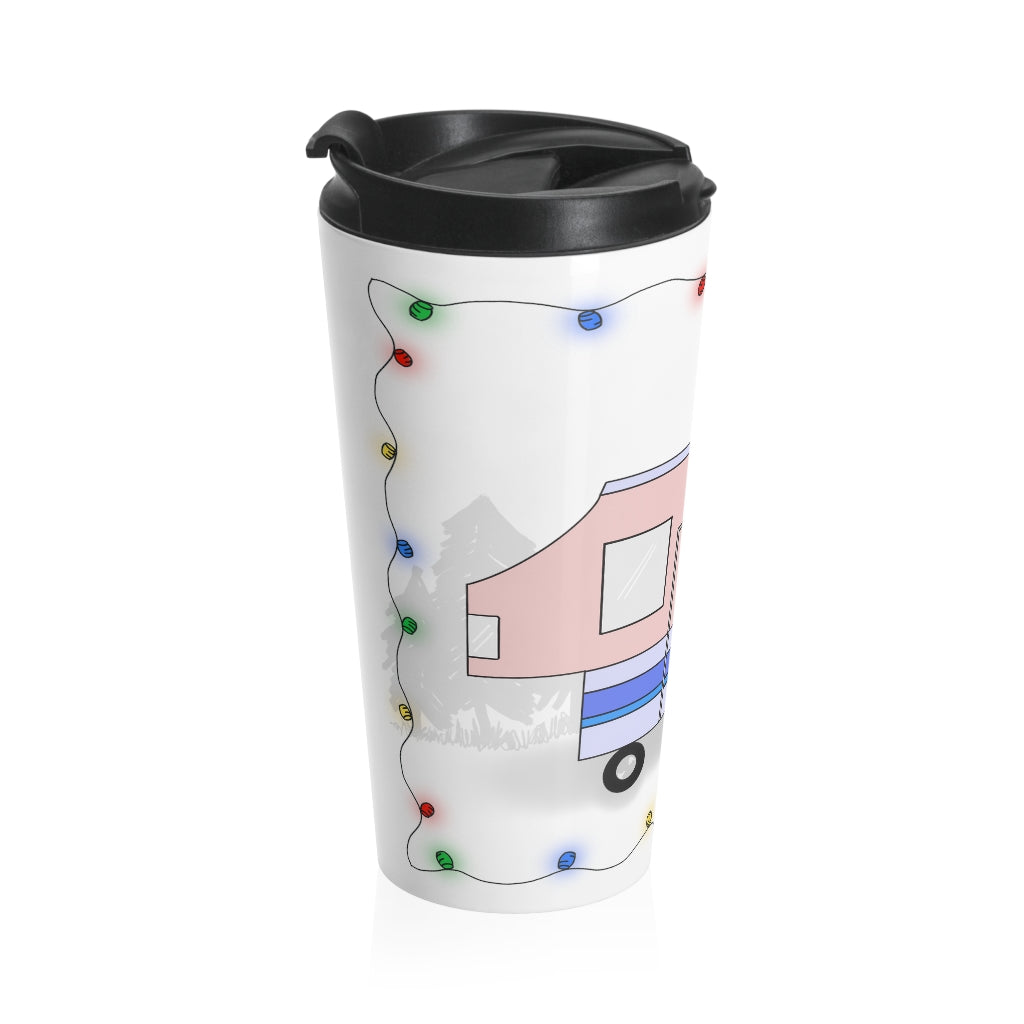 The Camper Collection - Pop-Up - Stainless Steel Travel Mug