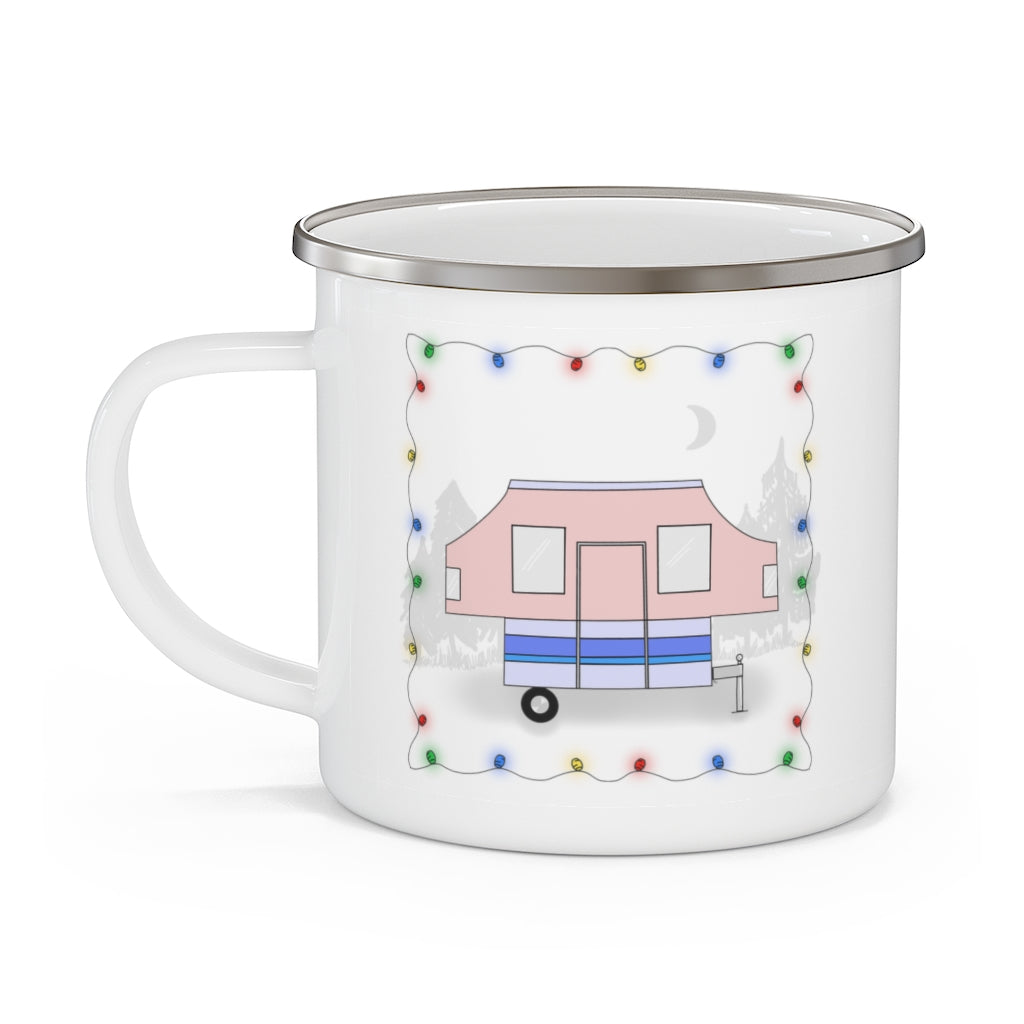 Enamel Camping Mug - Pop-Up