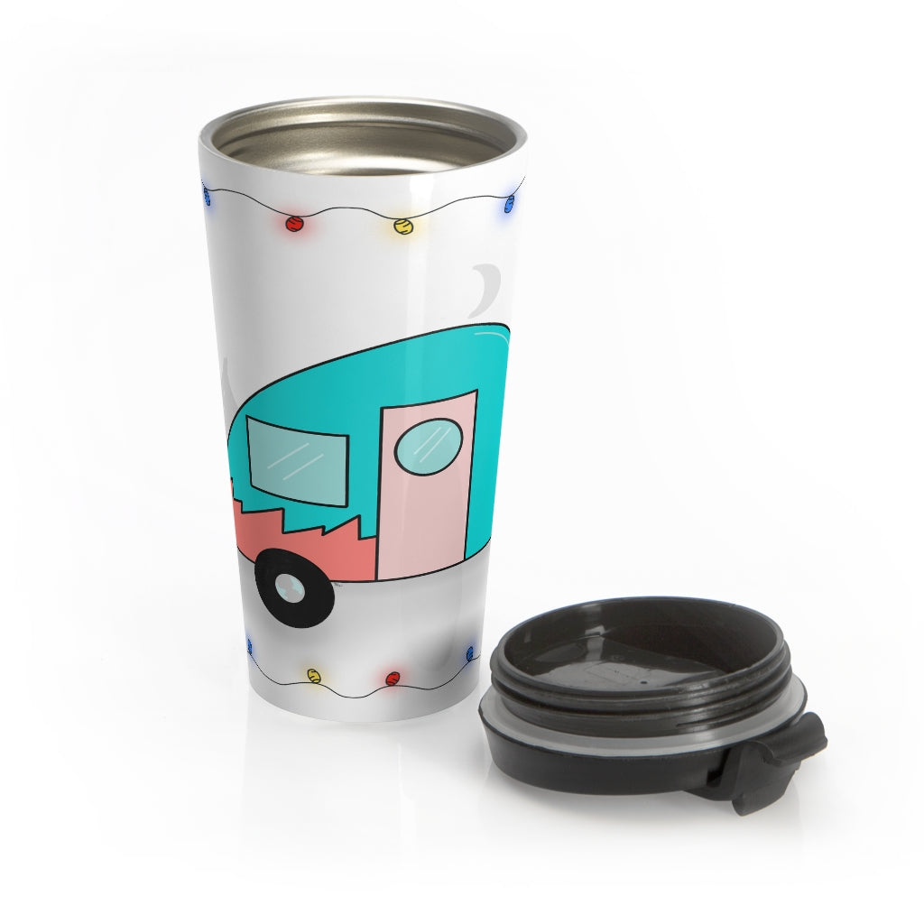 The Camper Collection - Teardrop - Stainless Steel Travel Mug