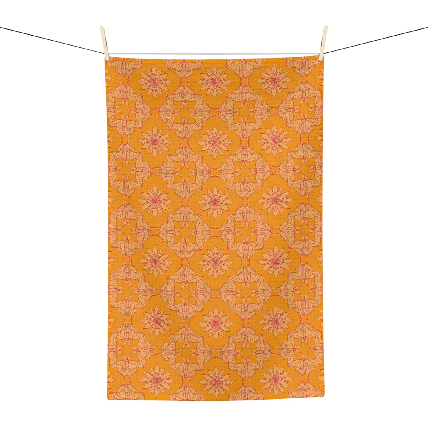 Transformation Peach - Soft Tea Towel