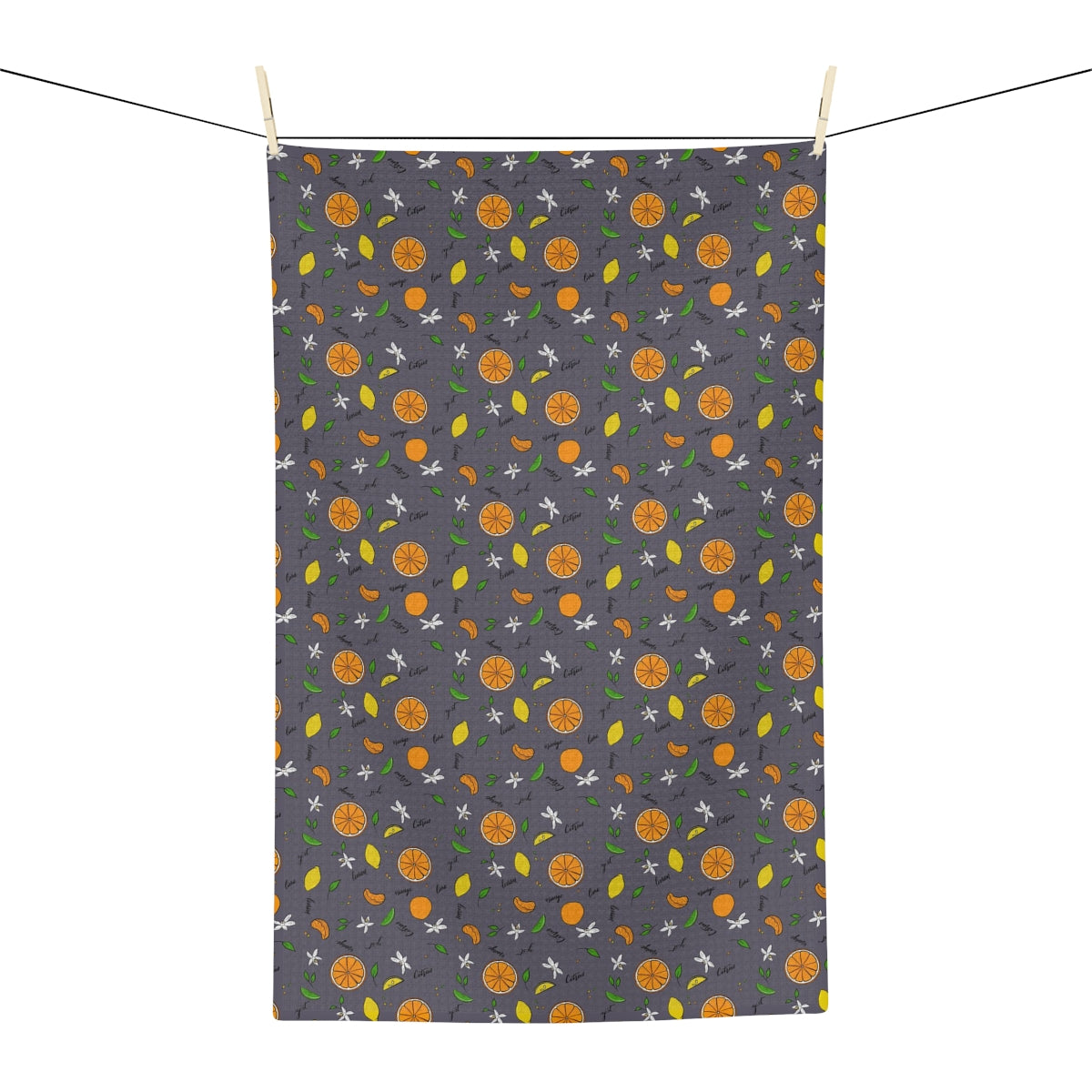 Citrus Splash Soft Tea Towel