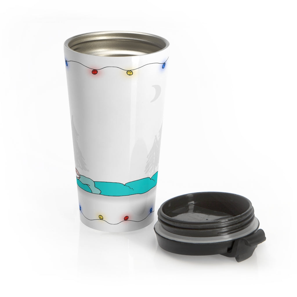 The Camper Collection - Sleeping Bag - Stainless Steel Travel Mug