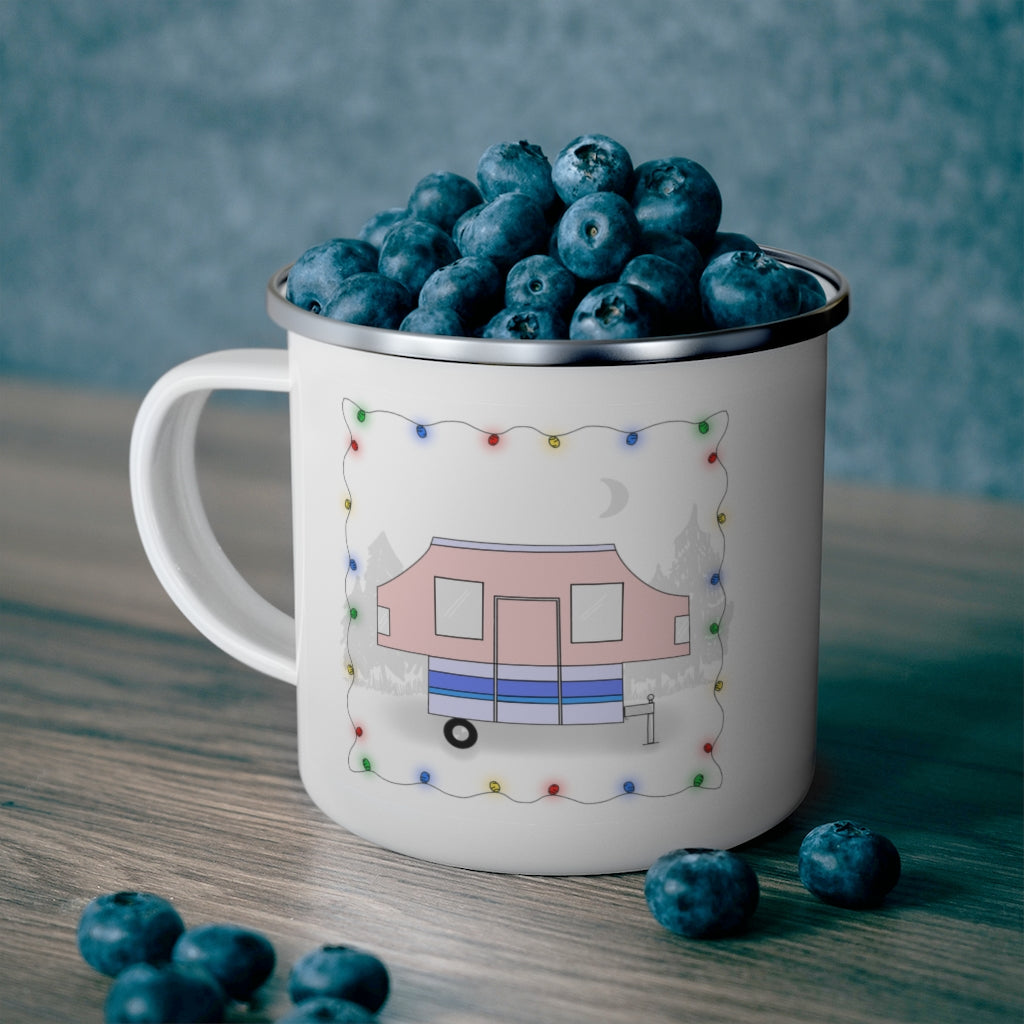 Enamel Camping Mug - Pop-Up