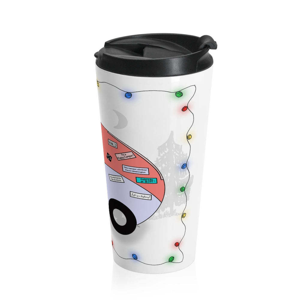 The Camper Collection - Egg - Stainless Steel Travel Mug