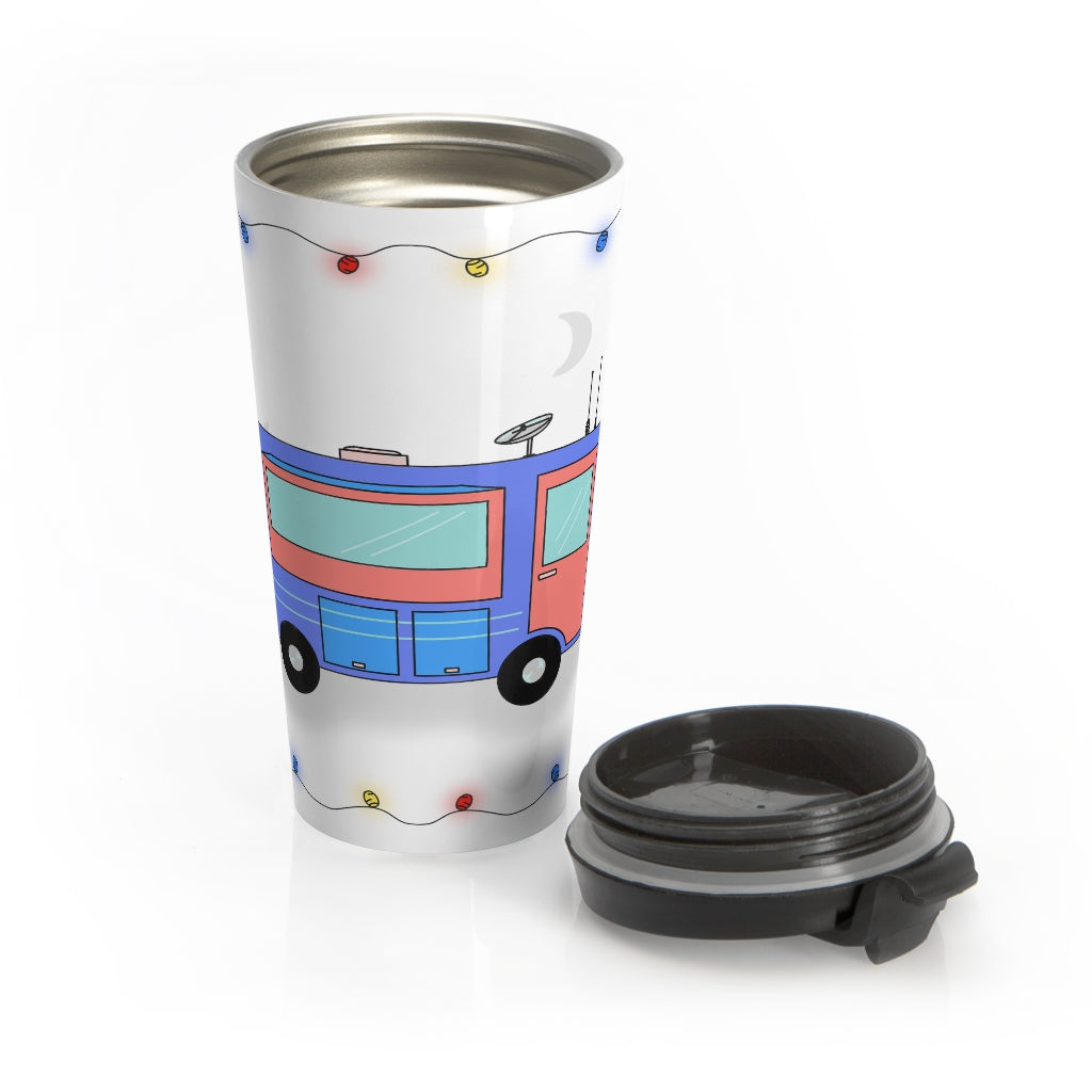 The Camper Collection - Motorbus - Stainless Steel Travel Mug