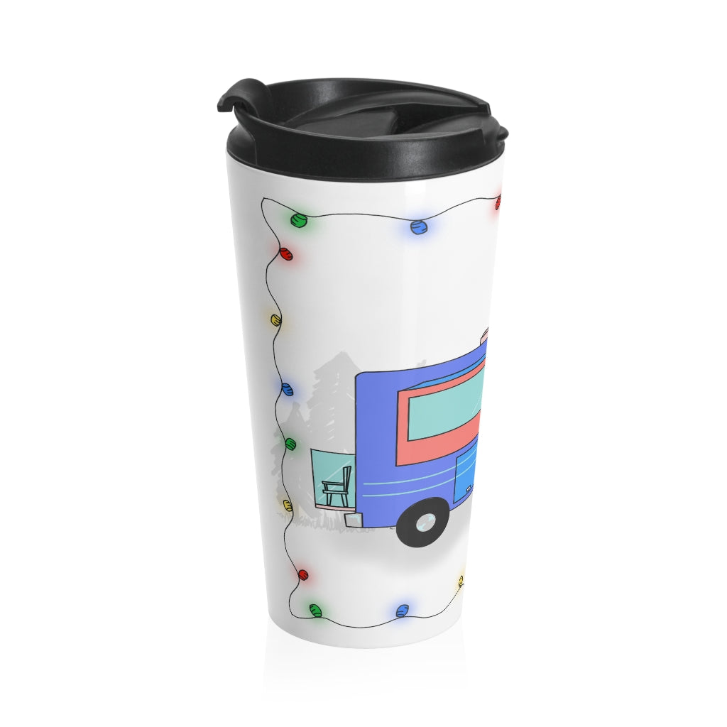 The Camper Collection - Motorbus - Stainless Steel Travel Mug