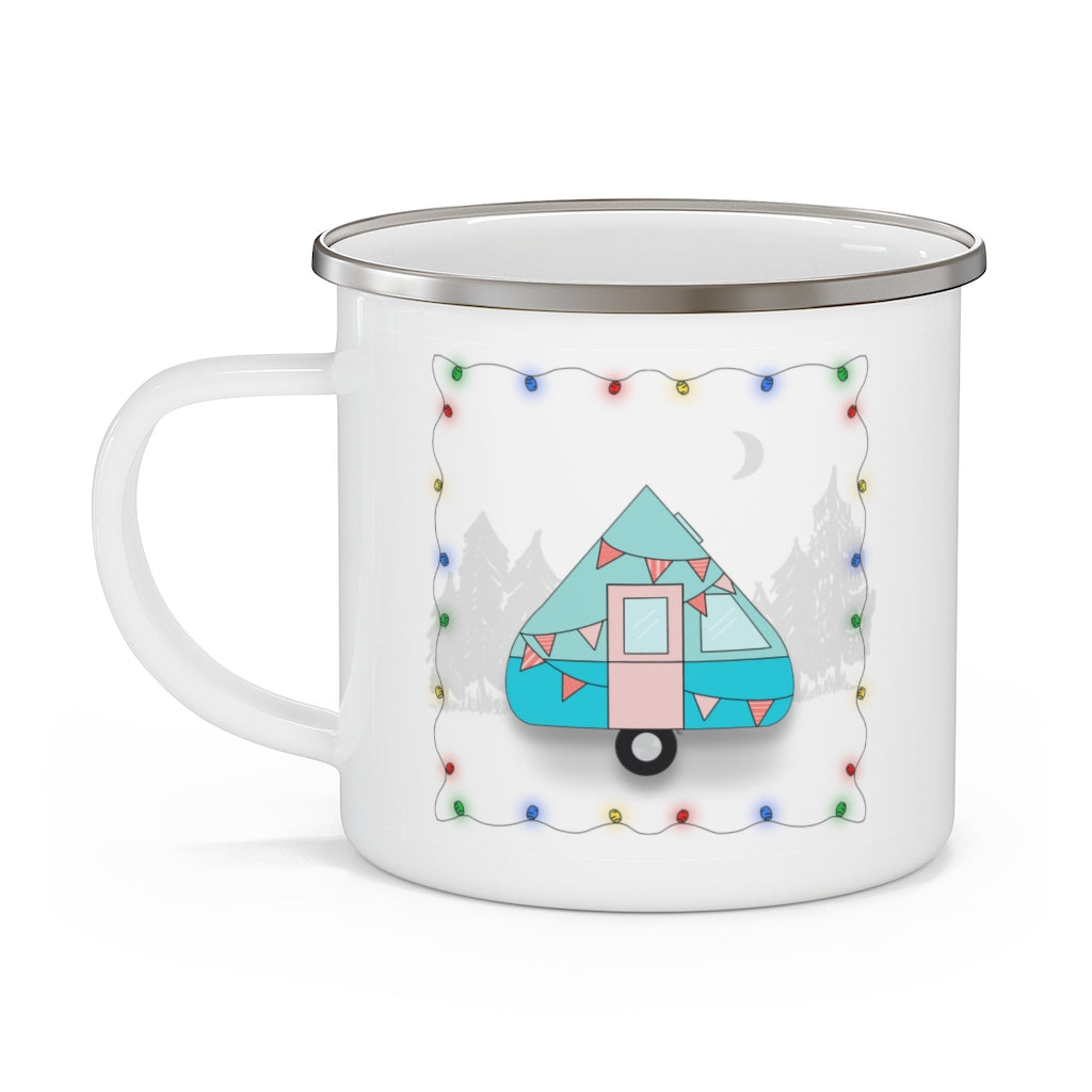 Enamel Camping Mug - A-Frame