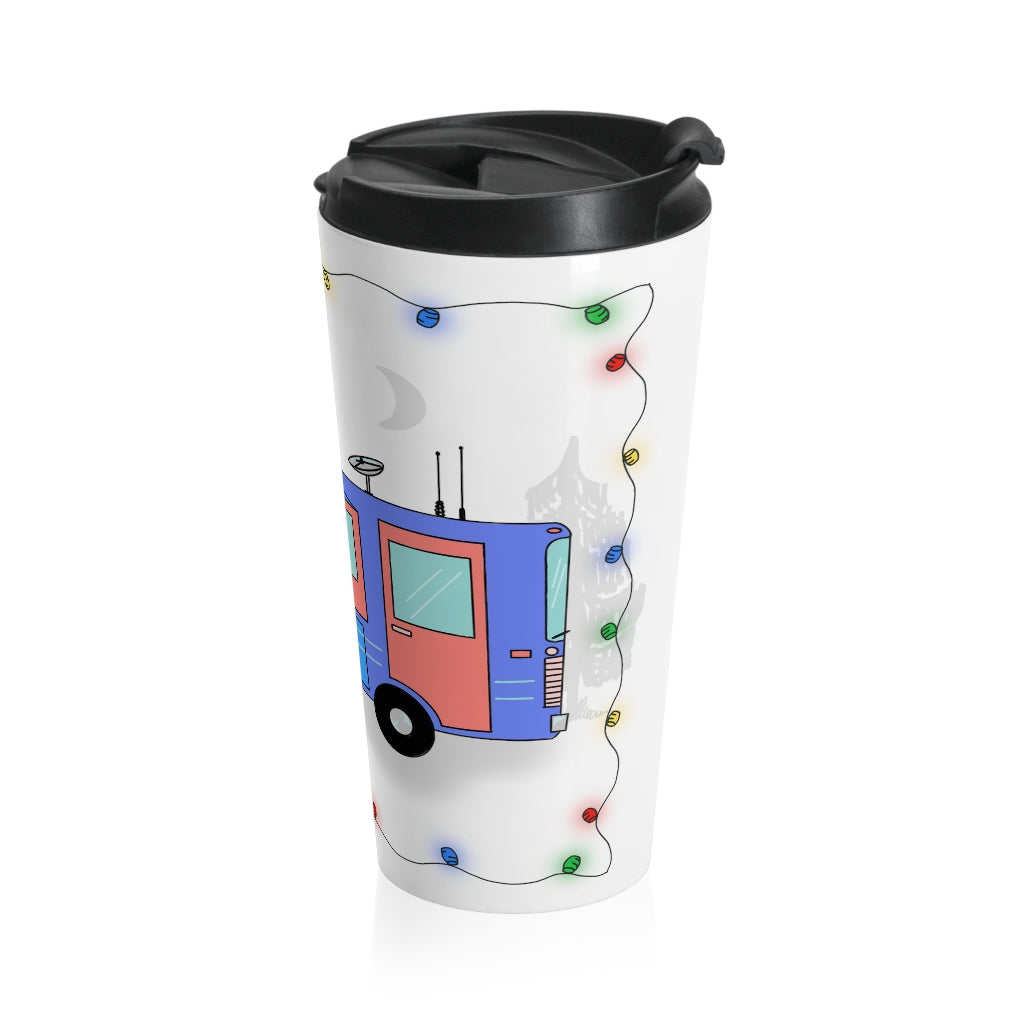 The Camper Collection - Motorbus - Stainless Steel Travel Mug