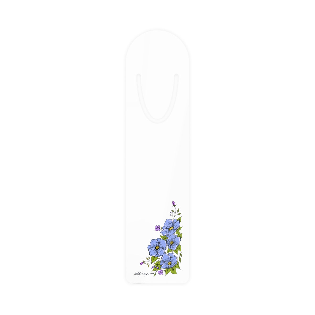 Self-Care Floral - Bookmark