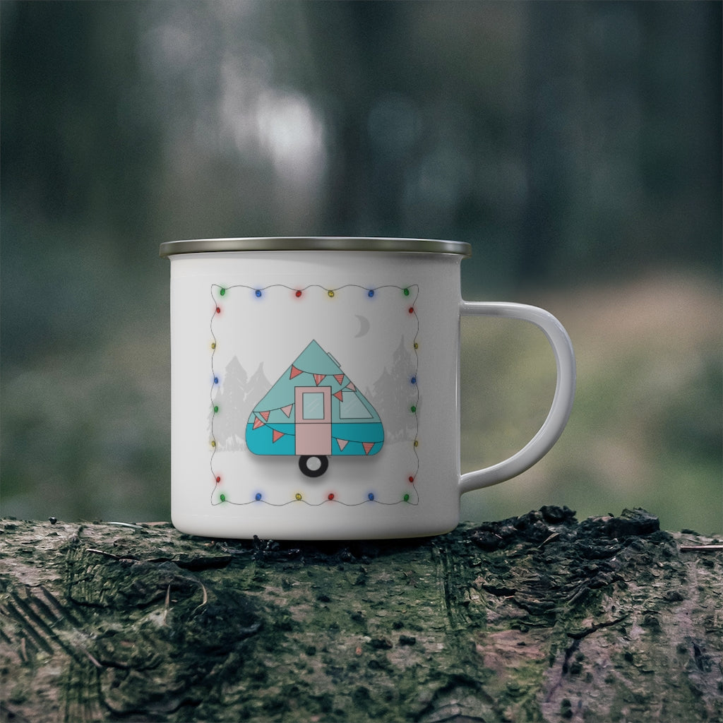 Enamel Camping Mug - A-Frame