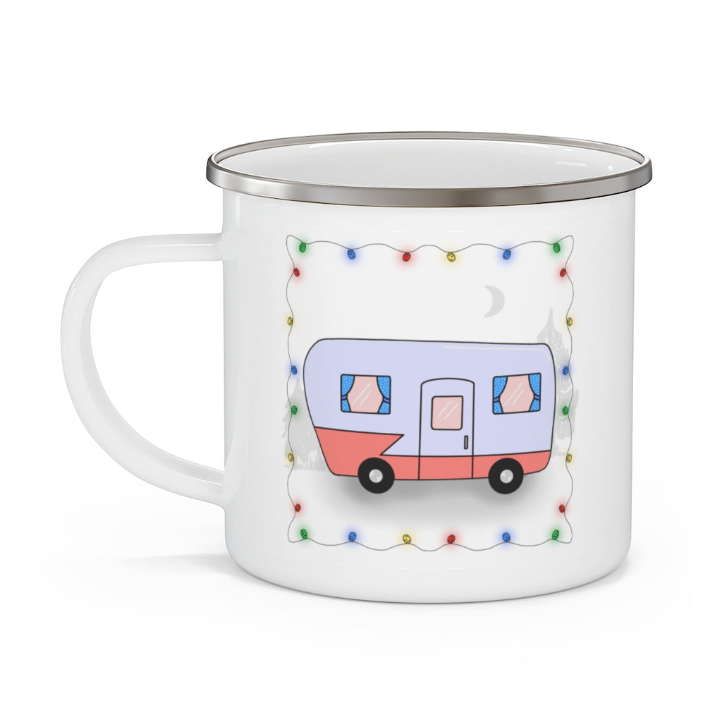 Enamel Camping Mug - Vintage1