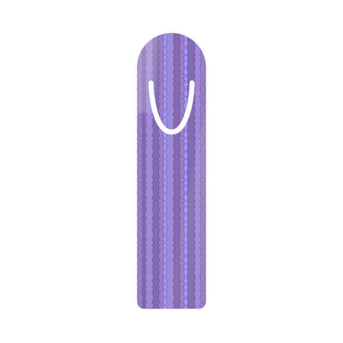 Vine Stripe in Violet - Bookmark