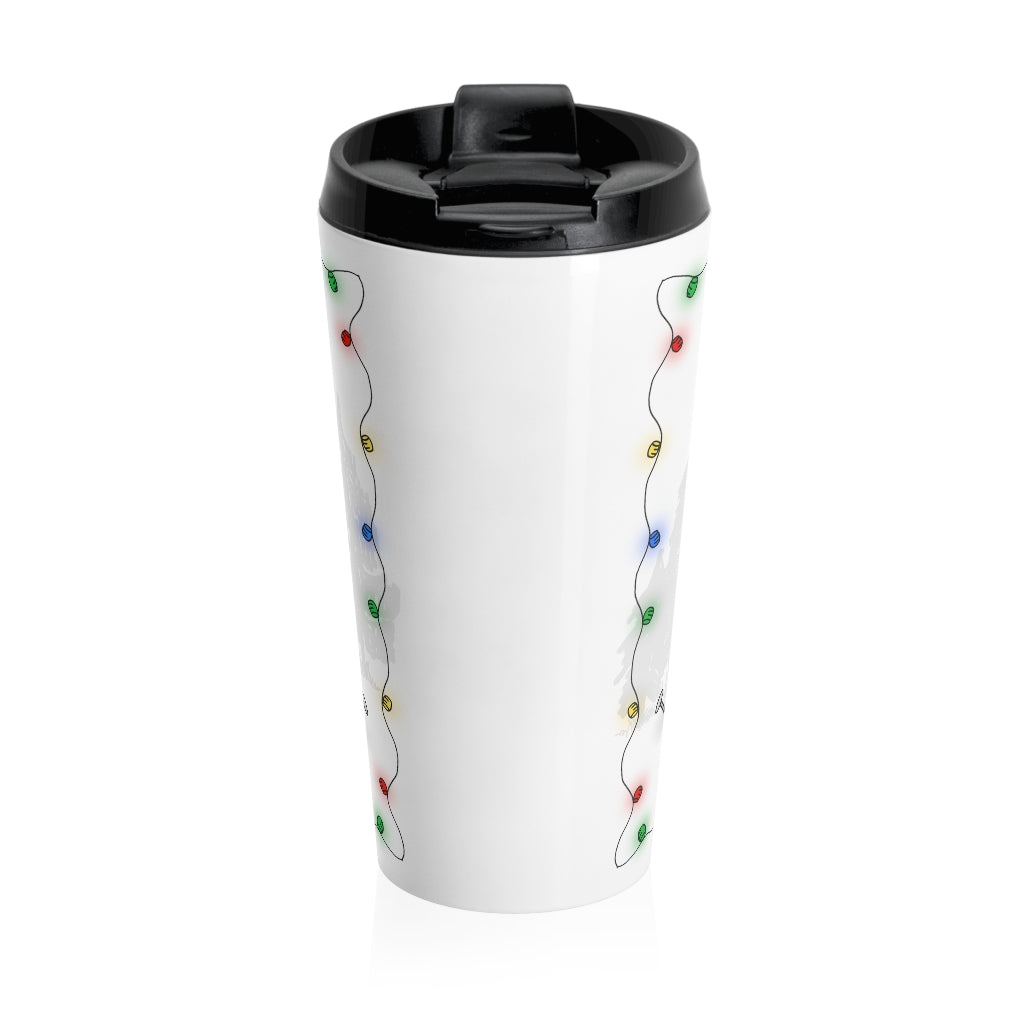 The Camper Collection - Tent - Stainless Steel Travel Mug.